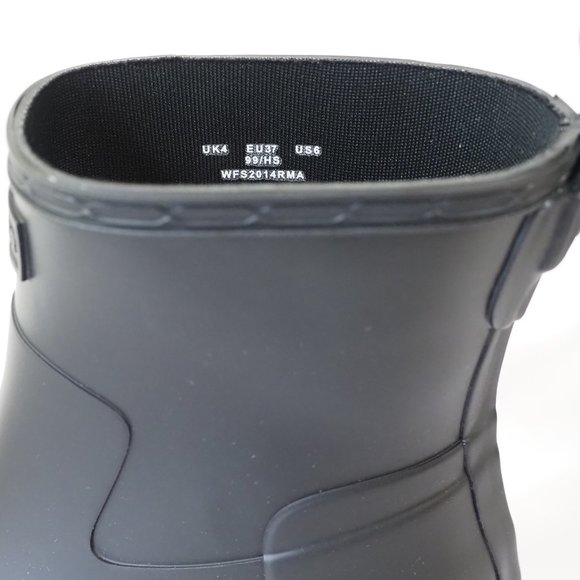 Hunter Black Women's Winter & Rain Boots - Picture 9 of 9